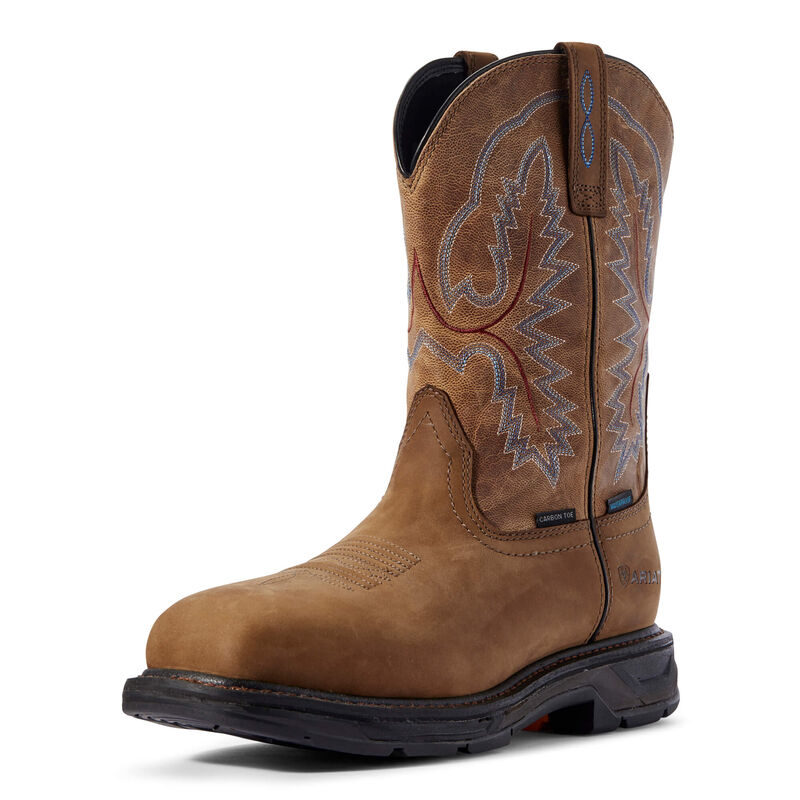 Ariat Arbeitsschuhe Herren - Workhog Xt Waterproof Carbon Toe Braun ( LSVAG-9721 )